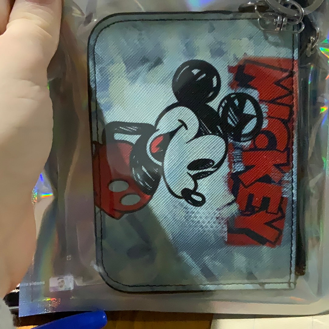 Blue Mickey Wallet