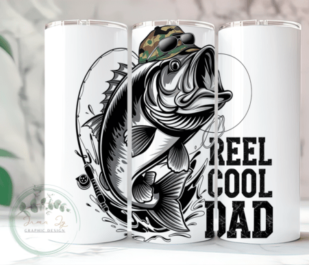 Reel Cool Dad 20 oz Tumbler