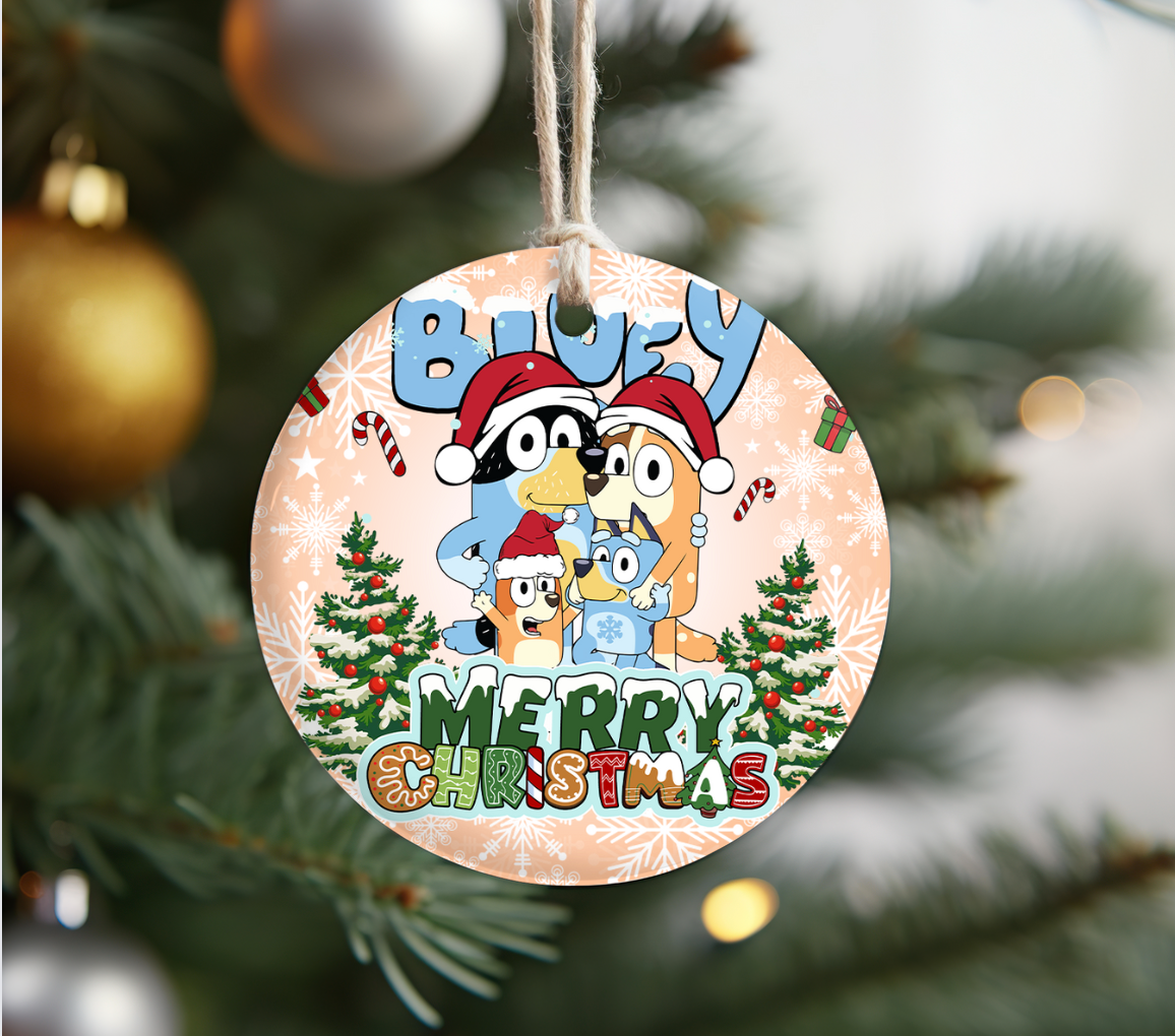 Bluey Ornaments