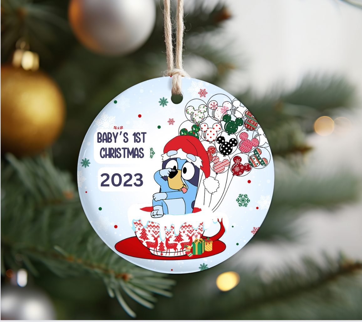 Bluey Ornaments