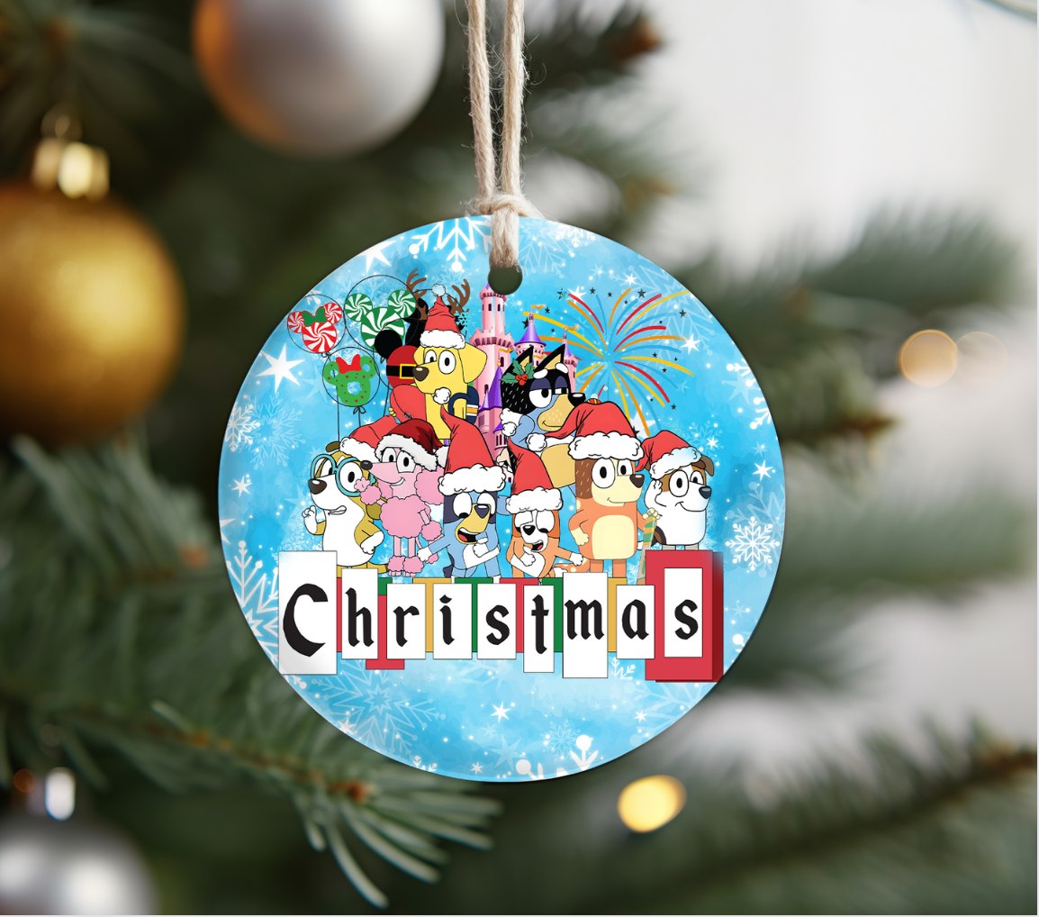 Bluey Ornaments