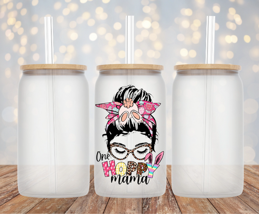 Easter Libbey Glass Can