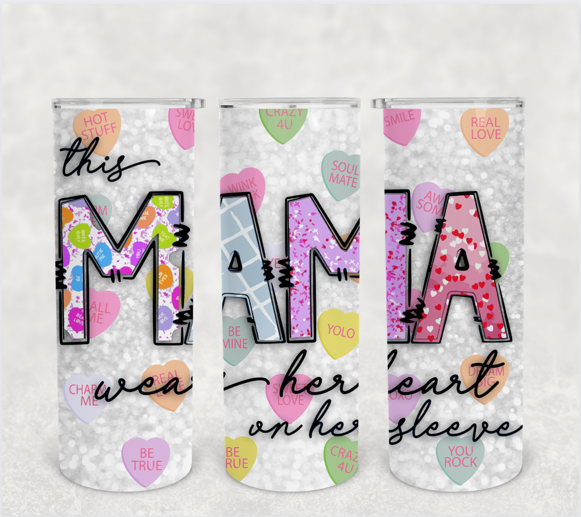 Mama wears her heart on her sleeve bundle