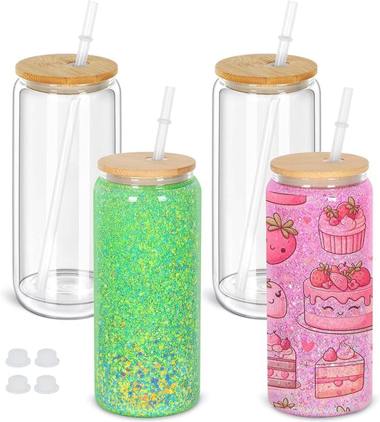 20 oz Snowglobe Custom