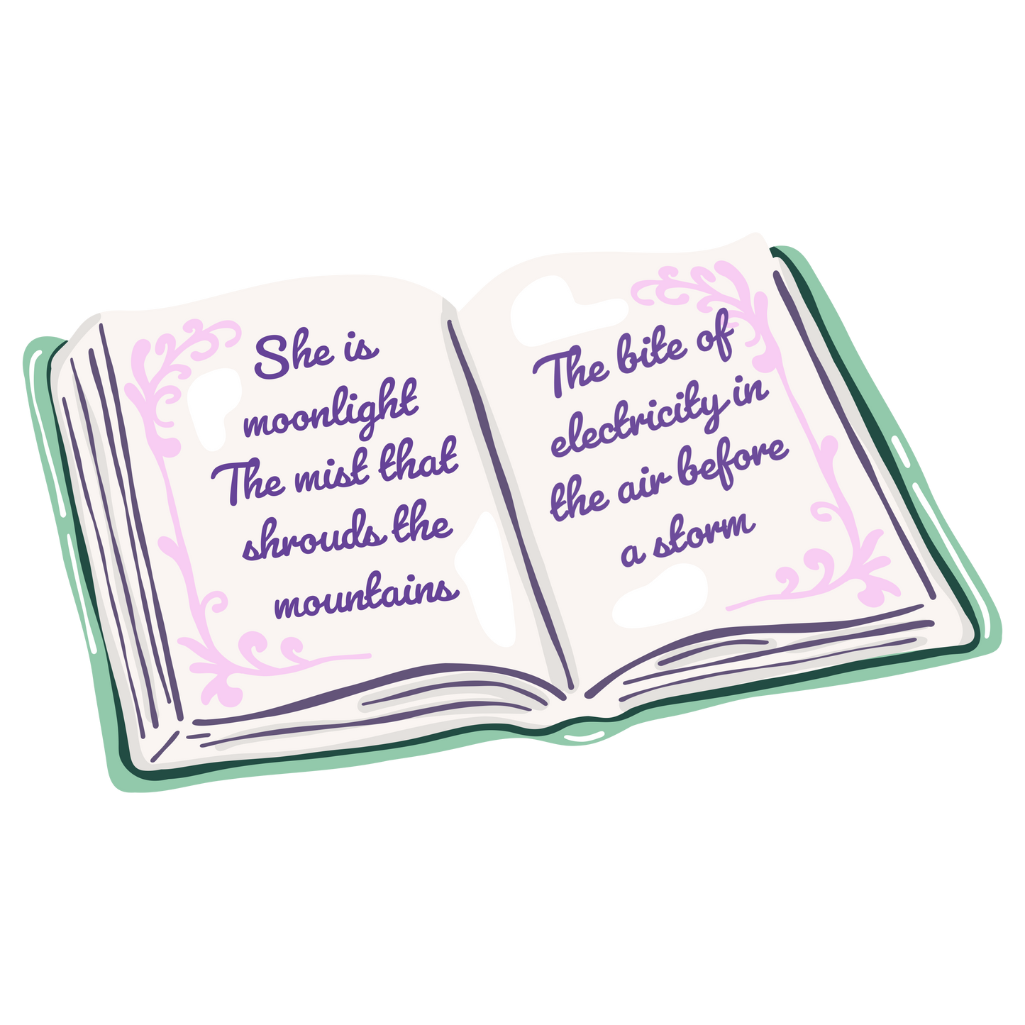 Sparkle Winter Book Stickers