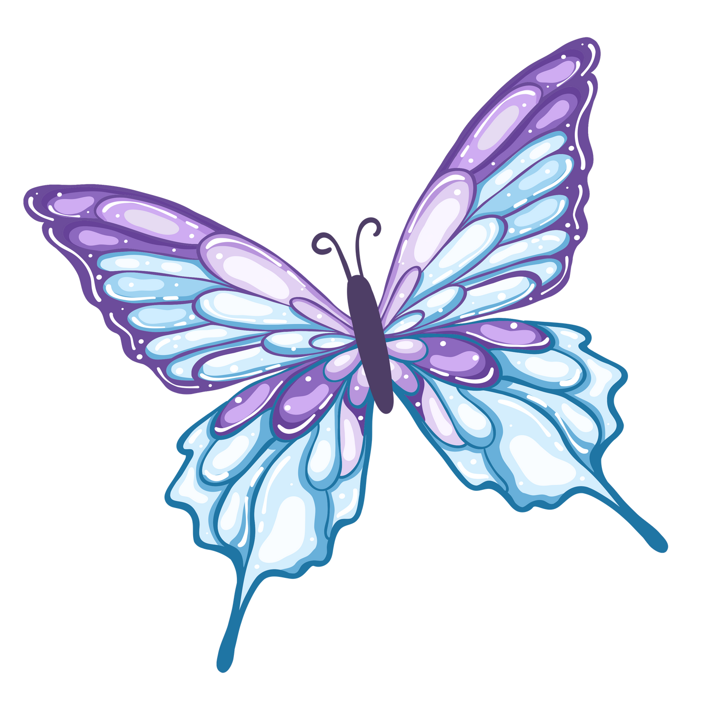 Sparkle Winter Book Stickers