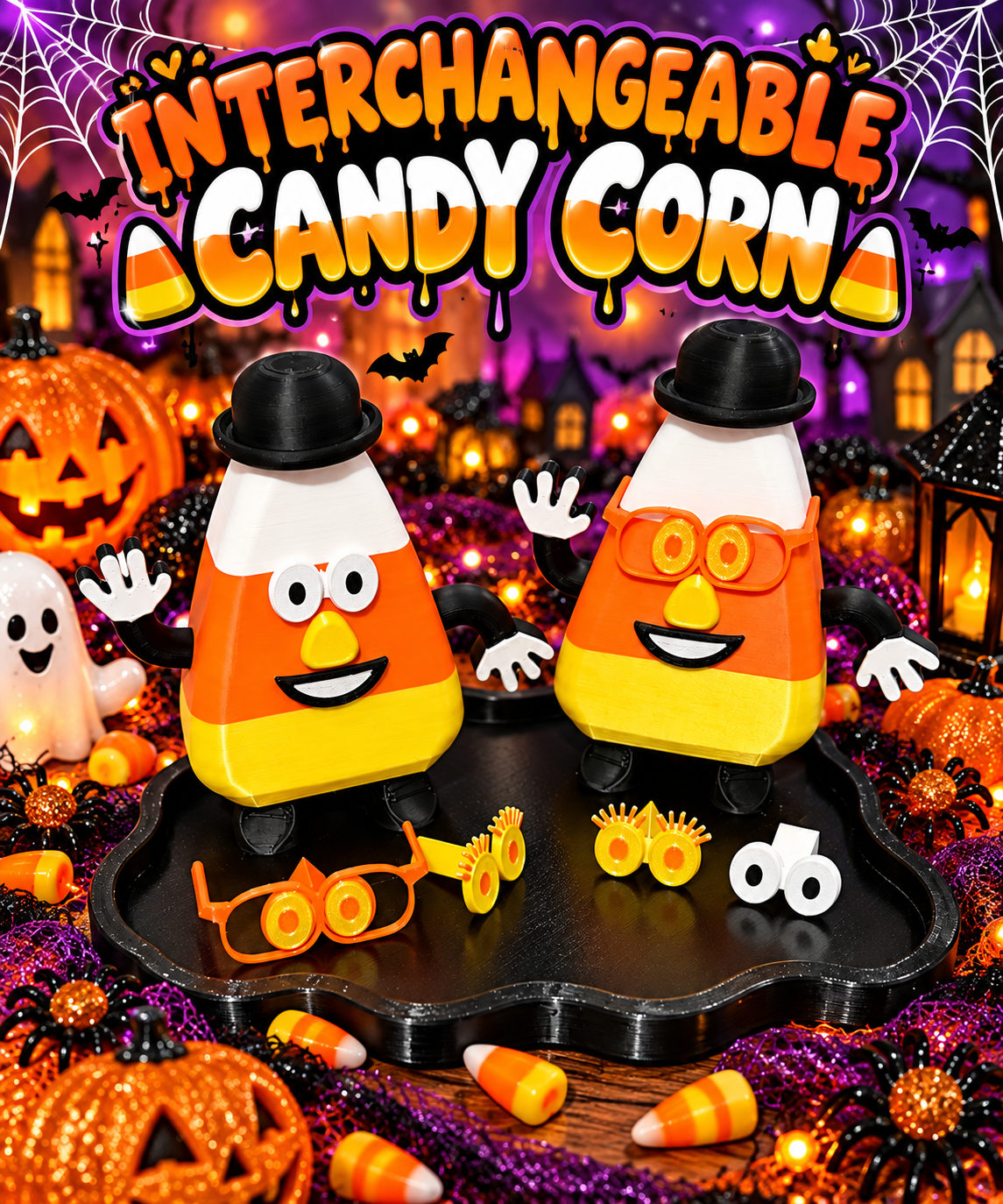 Interchangeable Candy Corn