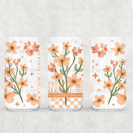 Enjoy the Little Things UV DTF Wrap