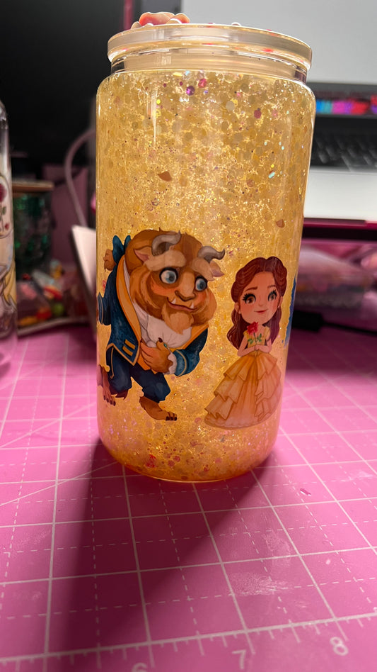 Beauty and The Beast Snowglobe