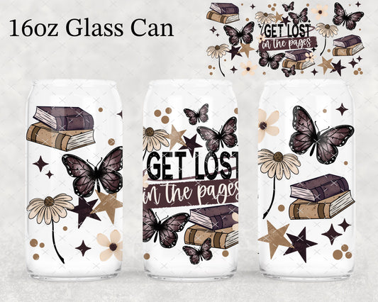 Get Lost in Those Pages UV DTF