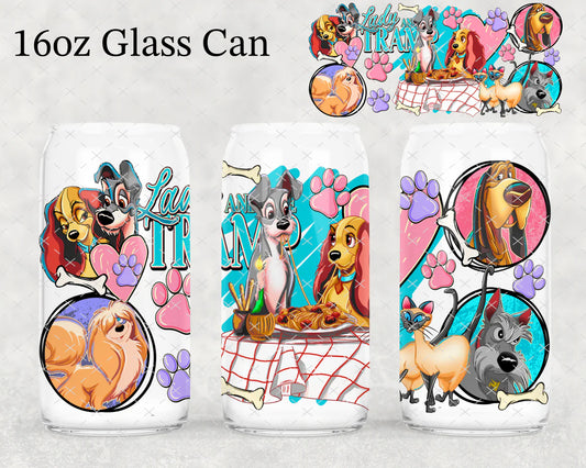 Lady and The Tramp UV DTF