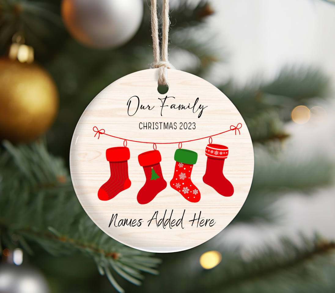 Family 2023 Ornaments