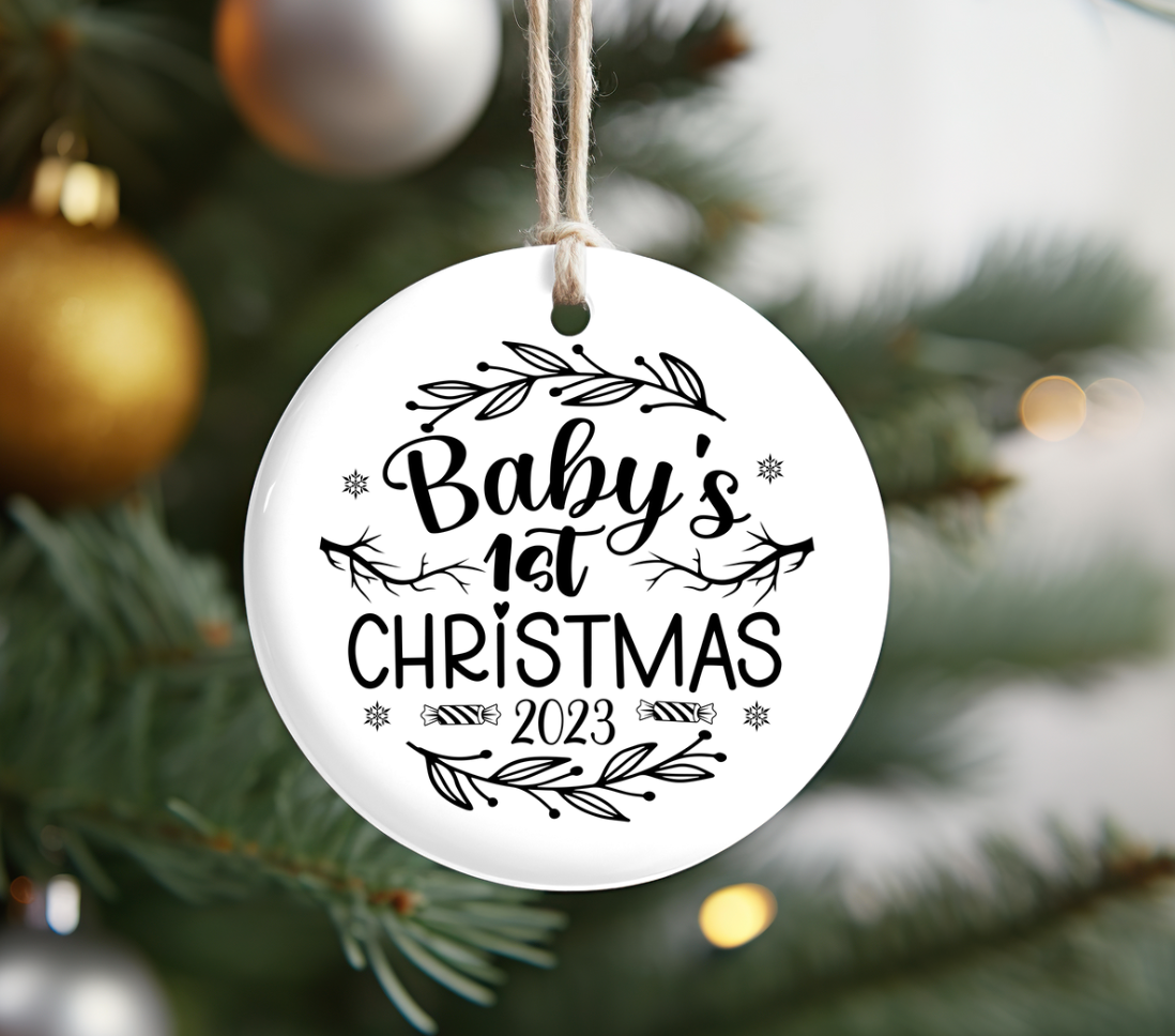 Baby's First Christmas Ornaments