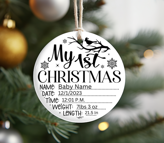 Baby's First Christmas Ornaments