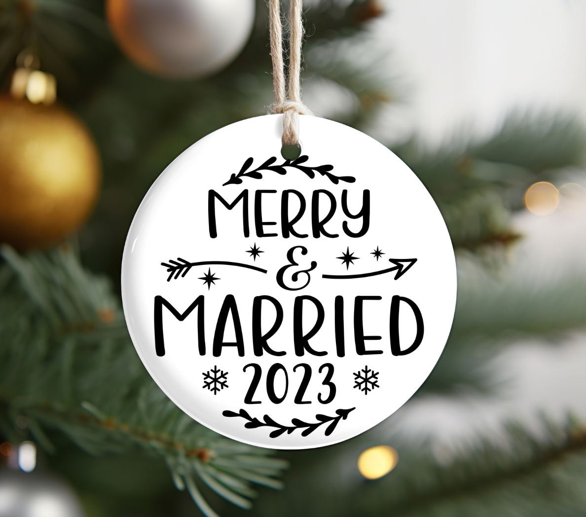 First Married Christmas Ornaments