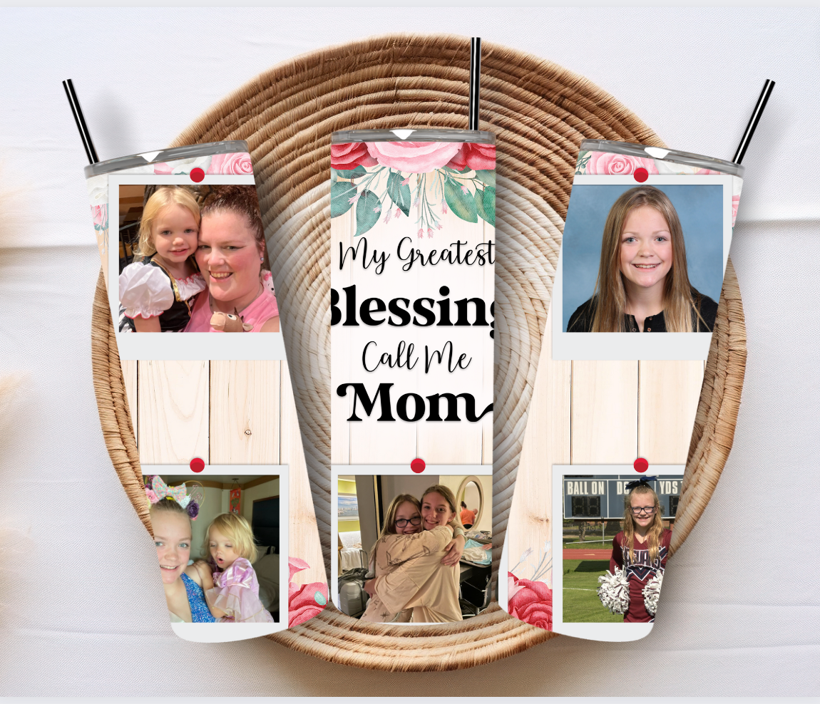 Mom Collage Tumblers