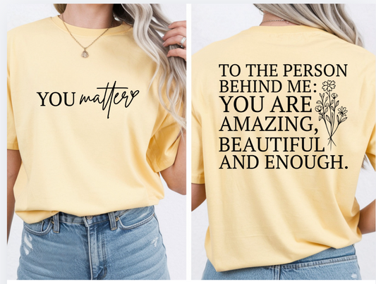 You Matter - Mental Health Awareness