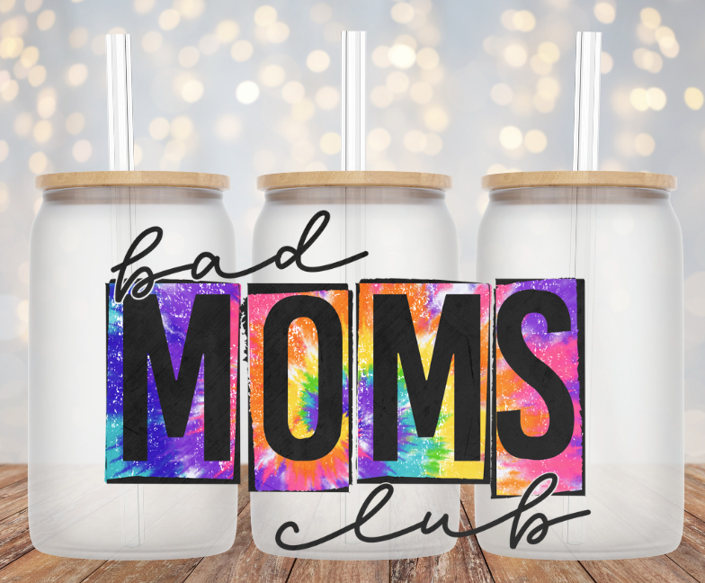 Mom Life Libbey Glass Can